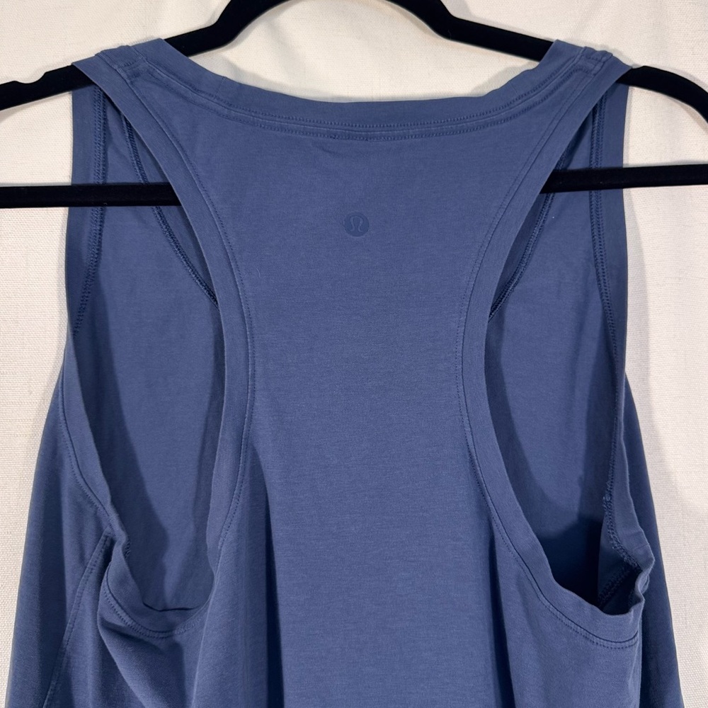 Lululemon Blue Racerback Tank Top - Picture 4 of 5